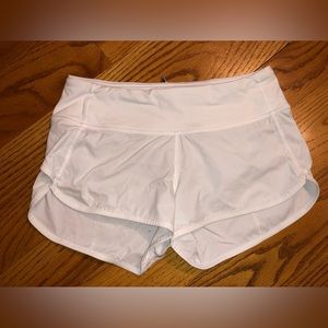 Lululemon white shorts size 2 like new